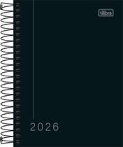 Agenda espiral Pepper Preta 2026 M4 Tilibra