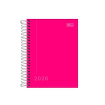Agenda Espiral Pepper Rosa M4 2026 - Tilibra