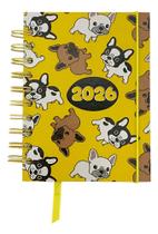 Agenda Espiral Pequena 2026 Diária Pet E Doguinho 168 Folhas - RIO MASTER Agenda Espiral Pequena 2026 Diária Pet E Doguinho 168 Folhas - RIO MASTER