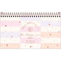 Agenda Espiral Semanal de Bolso 16,7 x 8,9 cm Soho 2026 - Retângulos Coloridos Agenda Espiral Semanal de Bolso 16,7 x 8,9 cm Soho 2026 - Retângulos Coloridos