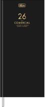 Agenda Executiva Costurada Diária 12,3 x 27,5 cm Comercial 2026 Tilibra Ref 50016 Agenda Executiva Costurada Diária 12,3 x 27,5 cm Comercial 2026 Tilibra Ref 50016