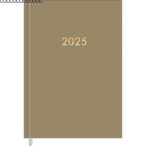 Agenda Executiva Costurada Diária m5 13,4 x 19,2 cm Napoli Cores 2025 Tilibra