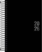 Agenda Executiva Espiral Diária 12,9 x 18,7 cm Napoli 2026 Tilibra 0091