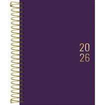 Agenda Executiva Espiral Diária 12,9 x 18,7 cm Napoli Cores 2026 - Roxa Agenda Executiva Espiral Diária 12,9 x 18,7 cm Napoli Cores 2026 - Roxa