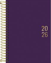 Agenda Executiva Espiral Diária 12,9 x 18,7 cm Napoli Cores 2026 Tilibra 7772 Cor:Lilas Agenda Executiva Espiral Diária 12,9 x 18,7 cm Napoli Cores 2026 Tilibra 7772 Cor:Lilas