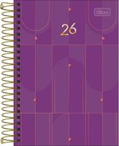 Agenda Executiva Espiral Diária 129 x 187 cm Spot 2026 Tlibra 9366 Cor:Roxa Agenda Executiva Espiral Diária 129 x 187 cm Spot 2026 Tlibra 9366 Cor:Roxa