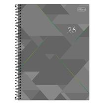 Agenda Executiva Espiral Spot 2026 200 Folhas Cinza - Tilibra