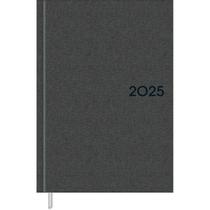 Agenda Executiva Tilibra Costurada Diária Milano Chumbo 2025 Agenda Executiva Tilibra Costurada Diária Milano Chumbo 2025