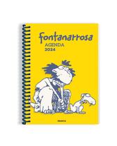 Agenda Fontanarrosa 2024 Espiral Amarela em espanhol