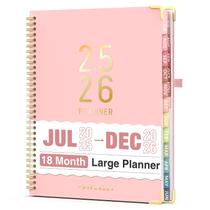 Agenda Forvencer Academic 2025-2026 18 meses 21,6x28cm Rosa