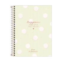 Agenda Free Planner Permanente Soho Capa Verde Com Bolinhas Brancas 177x240mm Tilibra