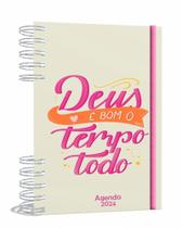 Agenda Gospel Cristã 2024 - Deus é bom - A5 2024 - Um Versículo em Todos os Dias