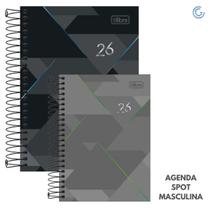 Agenda M9 Spot Masculina Espiral 2026 - Tilibra