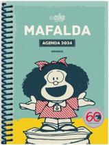 Agenda Mafalda 2024 Espiral Módulos Turquesa em espanhol - Granica