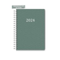 Agenda Masculina - 2024 - Luhcustomm - verde
