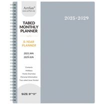 Agenda Mensal Artfan 2025-2029 (60 Meses) - 23x28cm