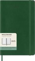 Agenda Moleskine Classic 12 meses 2025 semanal Myrtle Green