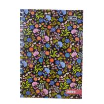 Agenda Pepper 160 Folhas Espiral 117x164mm Flor 2023 Agenda Pepper 160 Folhas Espiral 117x164mm Flor 2023