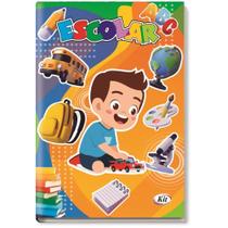 Agenda Permanente Estudante Masculina 120X170MM 64 Folhas