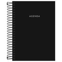 Agenda permanente Napolli espiral preto M5 192 fls Tilibra
