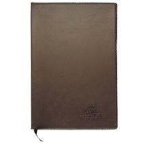 AGENDA PERMANENTE SOCIAL MARROM EXECUTIVA A5 15X22 material sintético - WINCY