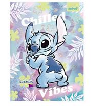 Agenda permanente, Stitch, 114 folhas, Spiral Ds