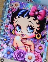 Agenda Personalizada 20x14,5cm Anual 2025 Capa personalizadasBetty Boop