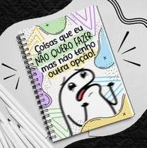 Agenda Personalizada Anual 2025 Capa personalizadas- 20x14,5cm Coisas que Não Quero Fazer