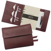 Agenda Planner 2025 146-R Personalizada Raffai Couros