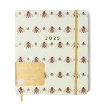 Agenda planner 2025 melissa semanal planejamento 17x19,5 favo de abelhas