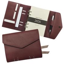 Agenda Planner 2026 129-R Personalizada Raffai Couros