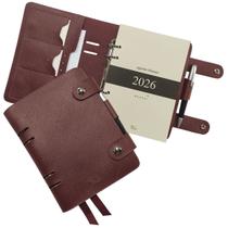 Agenda Planner 2026 141-R Personalizada Raffai Couros