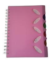 Agenda Planner Caderno Caderneta A5 Brochura Folhas Pautadas Capas Coloridas - KOPECK