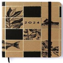 Agenda planner ciceros 2024 kraft semanal 14x21 relicario em molduras