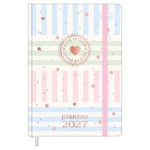 Agenda planner costurado 2027 M3 Soho 80 folhas Tilibra Cor:Faixas Agenda planner costurado 2027 M3 Soho 80 folhas Tilibra Cor:Faixas