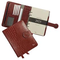 Agenda Planner Couro 2025 126-R Raffai Couros