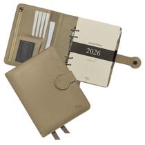Agenda Planner Couro 2026 126-R Raffai Couros