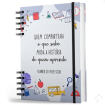 Agenda Planner Do Professor Planejamento Capa Dura Ensinar