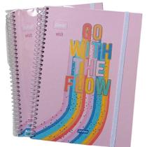 Agenda Planner Espiral 177x242 160 Páginas Go With The Flow