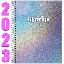Agenda Planner Espiral Glow 2023 M7 Tilibra 17,7 X 24 cm