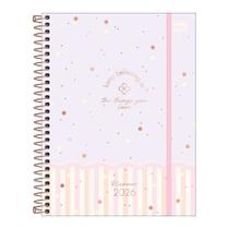 Agenda Planner Espiral Soho 2026 - Ripado Pastel - Tilibra