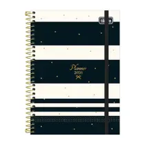 Agenda Planner Espiral West Village 2026 - Listras - Tilibra