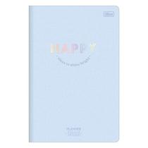 Agenda Planner Happy 2026 Grampeado 20 Folhas Azul - Tilibra Agenda Planner Happy 2026 Grampeado 20 Folhas Azul - Tilibra