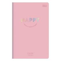 Agenda Planner Happy 2026 Grampeado 20 Folhas Rosa - Tilibra