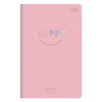 Agenda Planner Happy 2026 Grampeado 20 Folhas Rosa - Tilibra