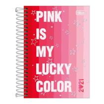 Agenda Planner Love Pink 2021 - Pink Is My Lucky Color - Tilibra