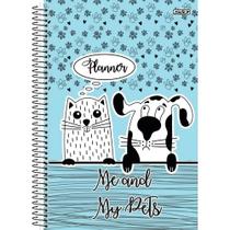 Agenda Planner Permanente Me And My Pets 96 Folhas SD