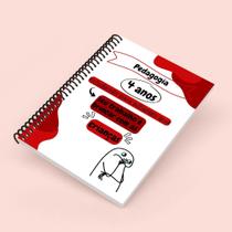 Agenda Planner Profissões Cursos 2026 Meme Flork Pedagogia