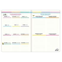 Agenda Planner Snoopy 2026 Grampeado 20 Folhas Rosa - Tilibra