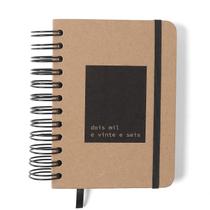 Agenda Planner Wire-o 2026 Kraft Diária 11,5x16 Agenda Planner Wire-o 2026 Kraft Diária 11,5x16